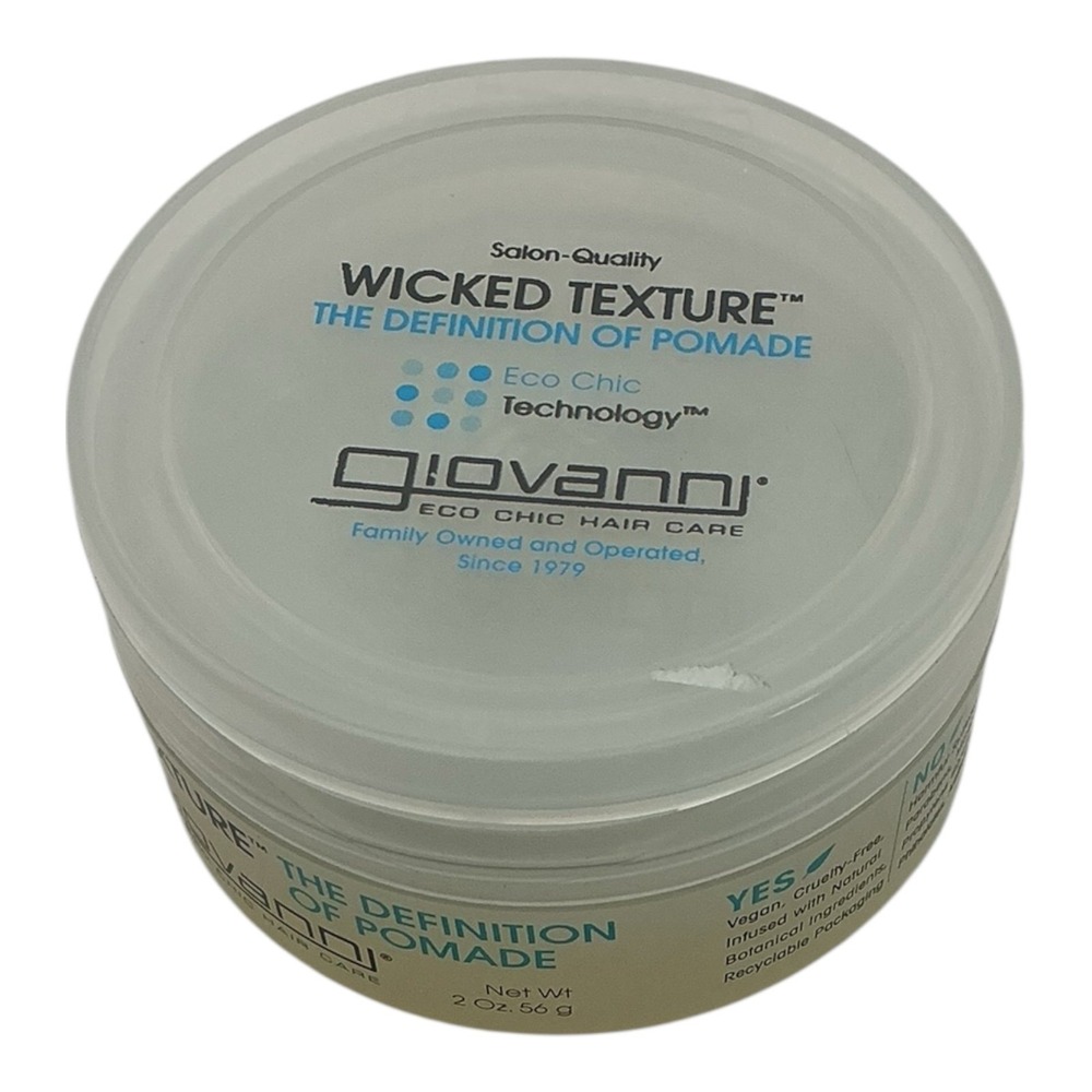 Giovanni - Wicked Texture The Definition of Pomade (2 oz) - Vegan Hair Styling